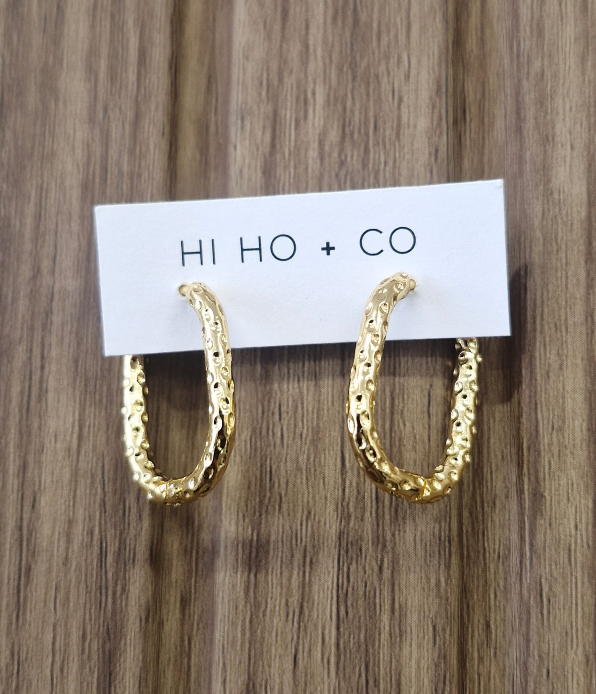 Golden Tide Hoops