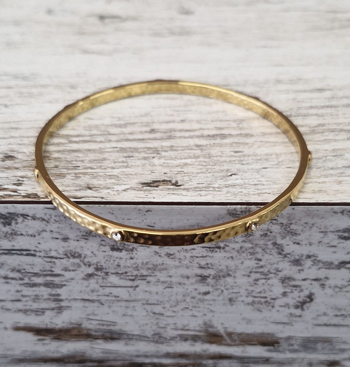 Amalia Hammered Bangle