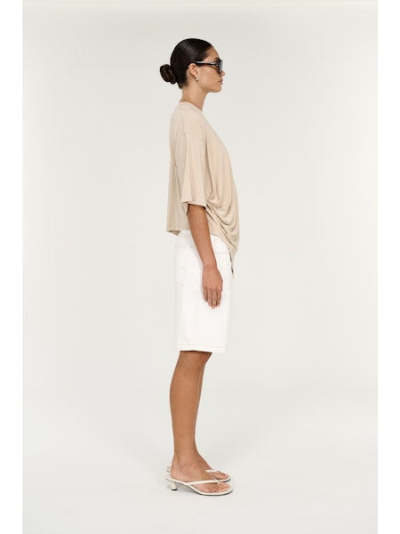 Zelle Draped Oversize Tee