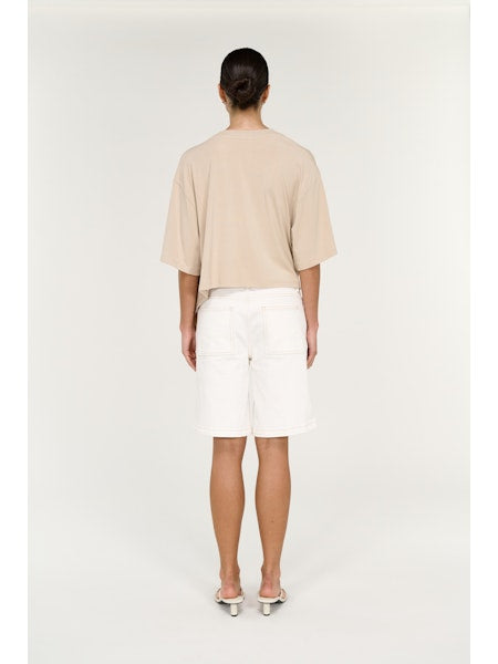 Zelle Draped Oversize Tee