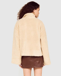 Mink Sherpa Jacket