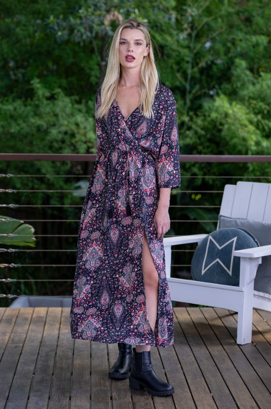 Allegra Split Dress by Cienna