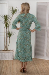 Aruba Wrap Dress by Cienna