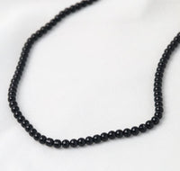 BLC Obsidian Beaded Necklace