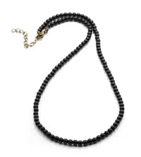 BLC Obsidian Beaded Necklace