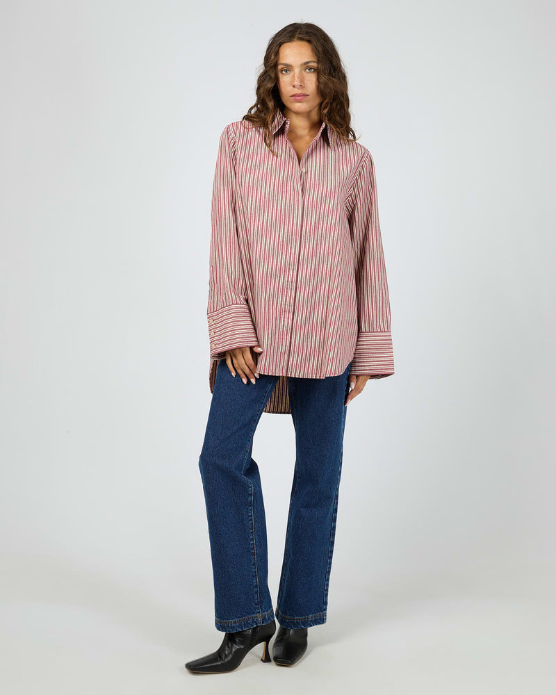 Bordeaux Shirt by Silent Theory