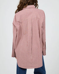 Bordeaux Shirt by Silent Theory