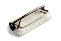 Fox and Leo Glasses Case - Ostrich Stone