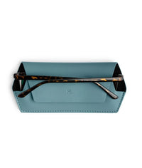 Fox and Leo Glasses Case - Teal