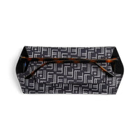 Fox and Leo Glasses Case - FL Print Navy