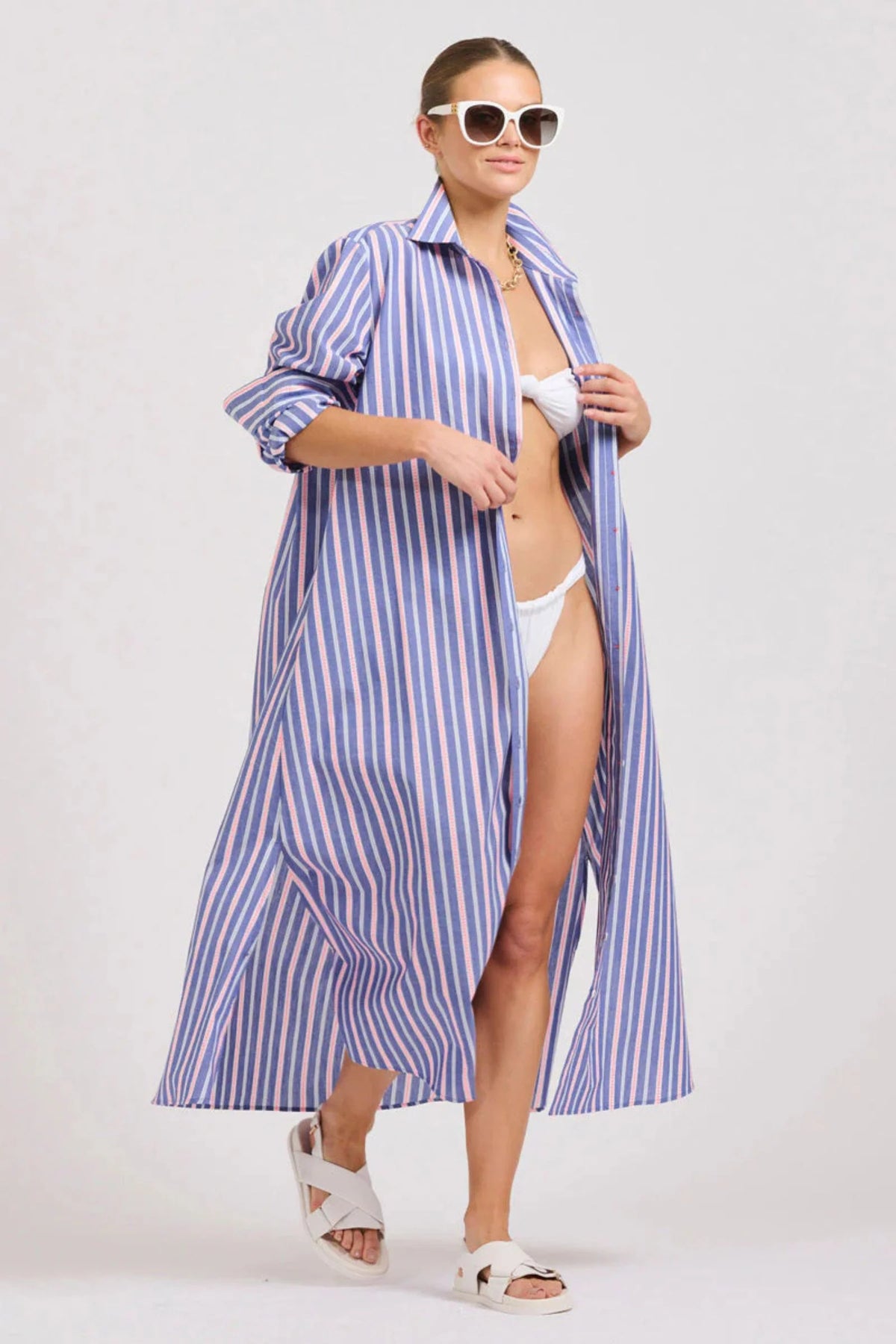 Luna Oversized Shirt Dress by Shirty