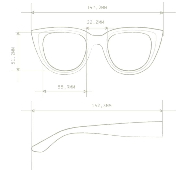 Silvia Sunglasses OK020 by Okkia