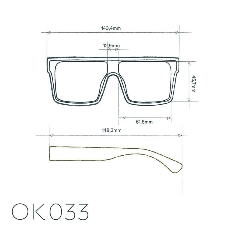Tokyo Sunglasses OK033 by Okkia
