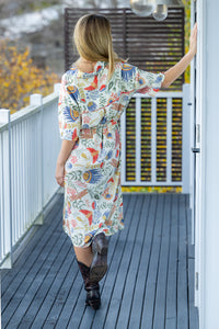 Garden Placket Dress