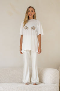 Oyster Atelier Tee by Peach & Parla