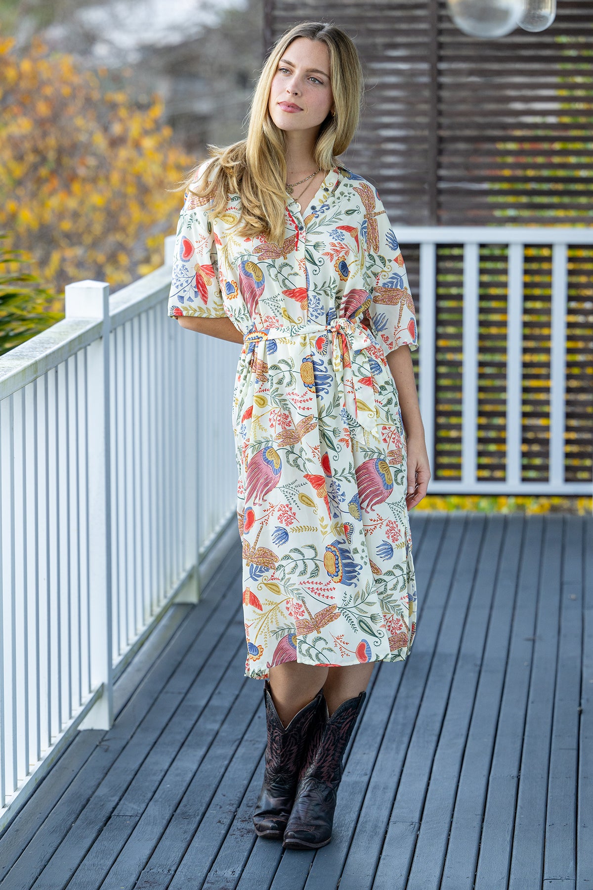 Garden Placket Dress