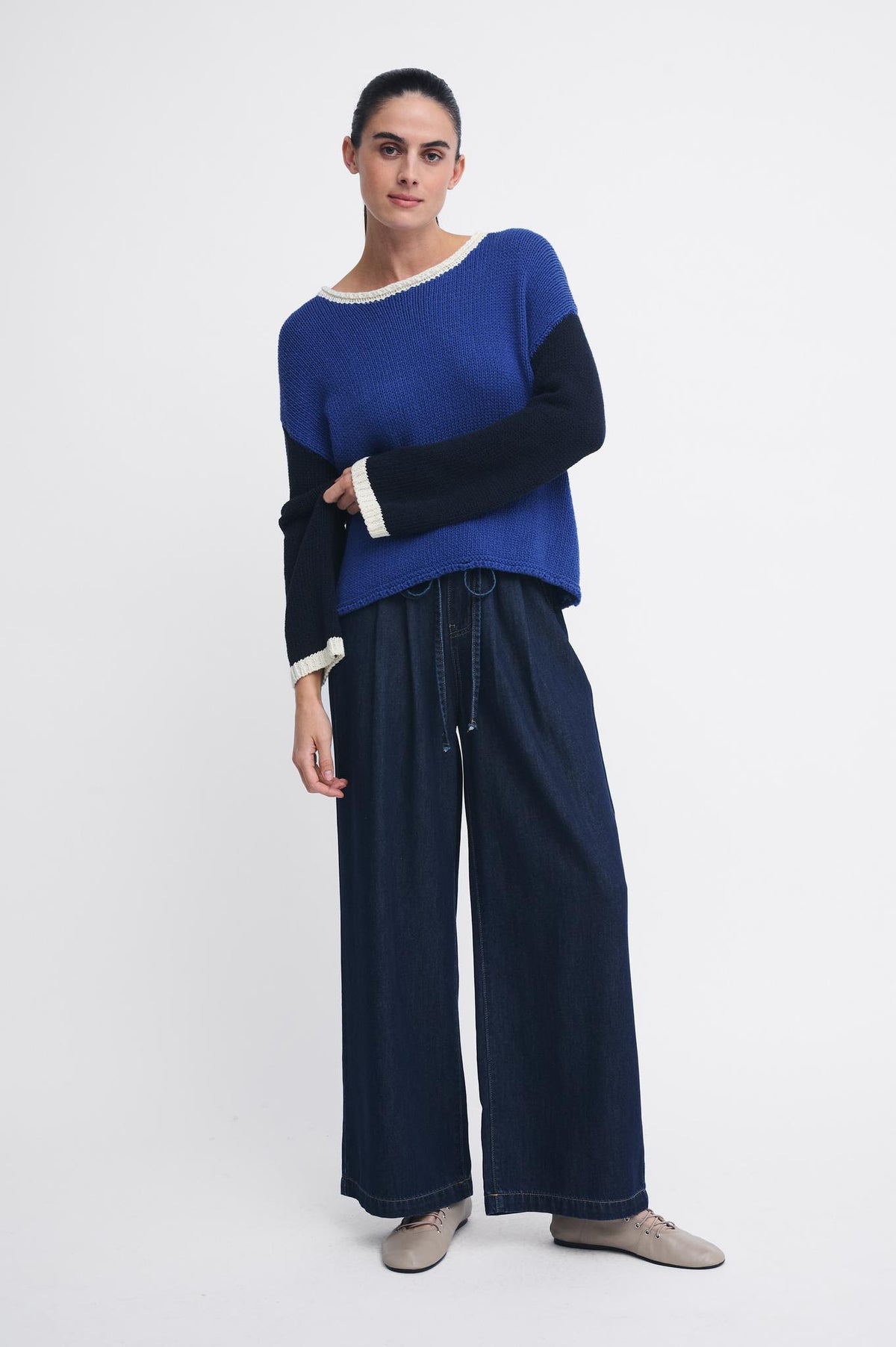 Eleni Wide Leg Jean