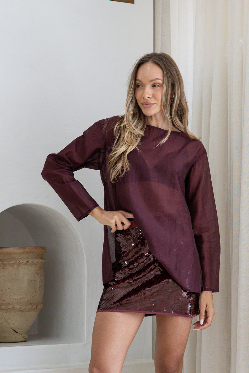 Siren Sheer Blouse